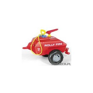 Rolly Toys Rolly Fire Przyczepa strażacka-cysterna z pompką i działkiem   