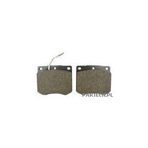 Zestaw okładzin hamulcowych 78 x 15 x 66 mmwału Kardana   