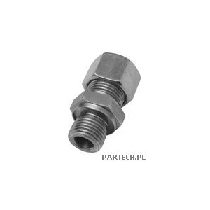 GEM 8 L 12 Dwuzłączka wkręcana prosta BELL Wymiary (mm)  