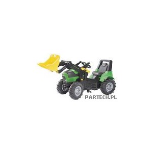 Rolly Toys Deutz Agrotron ROLLY TOYS Deutz Agroton X720 z ładowaczem czołowym + ogumieniem pneumatycznym   