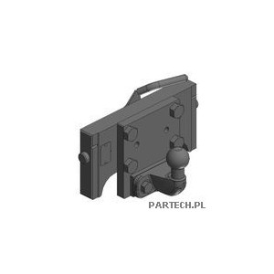 ScharmÃ¼ller Zaczep kulowy Scharmuller System K50 dopuszczalne obciążenie: 2000 kg wartość parametru D: 17,0 kN   