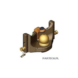 ScharmÃ¼ller Zaczep kulowy Scharmuller System K80 dopuszczalne obciążenie: 4000 kg wartość parametru D: 83,9 kN   