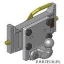 ScharmÃ¼ller Zaczep kulowy Scharmuller System K50 dopuszczalne obciążenie: 2000 kg wartość parametru D: 17,0 kN   