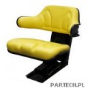 Siedzenie kpl. pokryte PVC (żółty skaj) pasuje do John Deere   