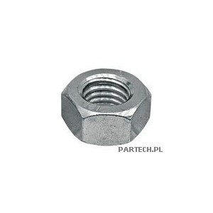 Nakrętka sześciokątna M10 DIN 934 ocynkowana Wymiary (mm)  
